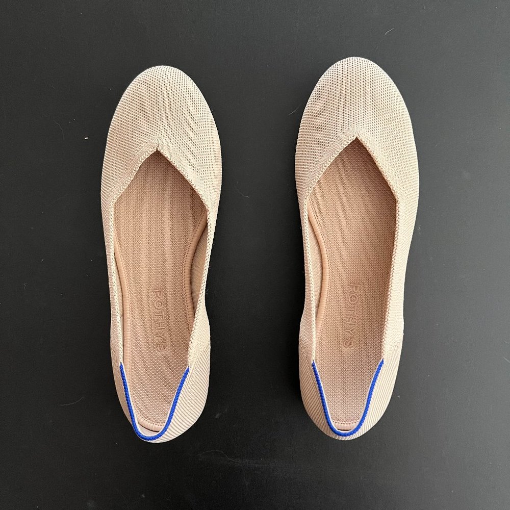 Rothy's Ecru Flats 8.5